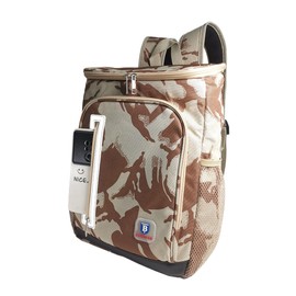 BAGNEER Insulated Cooler Backpack Outdoor Camping Lightweight Picnic Lunch Cooler Bag, Leak-Proof Thermal Backpack, BBQ Ice Drink Beer Cool Keeping Bag Fishing at Beach for Men Women, 25L (Desert)