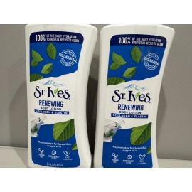 St. Ives St Ives Body Lotion 21 Ounce Renewing (621ml) (Pack of 2)