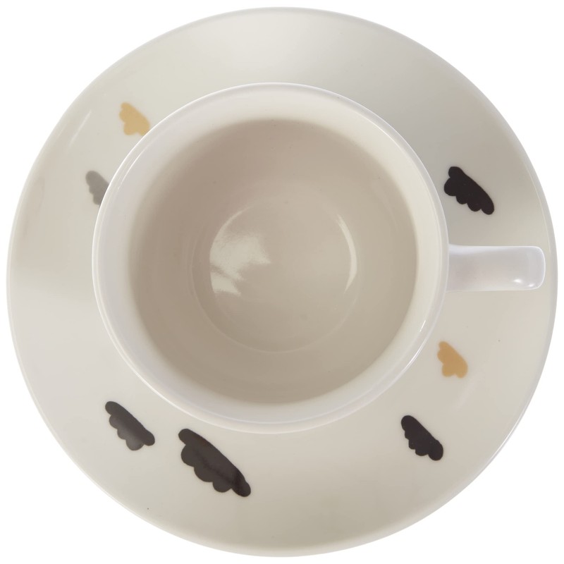 Tognana The with Plate, Porcelain