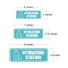 Standard Plus Hydration Station Door or Wall Sign | Business