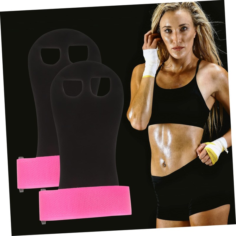 Sosoport Gym Gloves Women Weightlifting Barbell-Lifting Wrist Straps Palm Pads