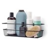 Command Bath Shower Caddy, Matte Black - 1 Caddy +