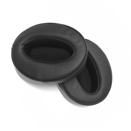 SHINEOFI 1 Pair Replacement Ear Pads Cushion for Btnc Headphones Durable Soft Ear Cushions Installation Black