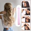 Pack of 3 Heatless Curls, Flexi Rods with Hooks, Overnight,