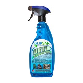 Glipsan Spray and Wipe Detailer, Soft & Hard Surface Maintenance, for Leather, Vinyl, Rubber and Plastics, 22 Fl Oz