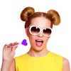 Fruidles Lollipops Mini Heart Shaped Flavored Delicious Lollipop, Individually Wrapped,