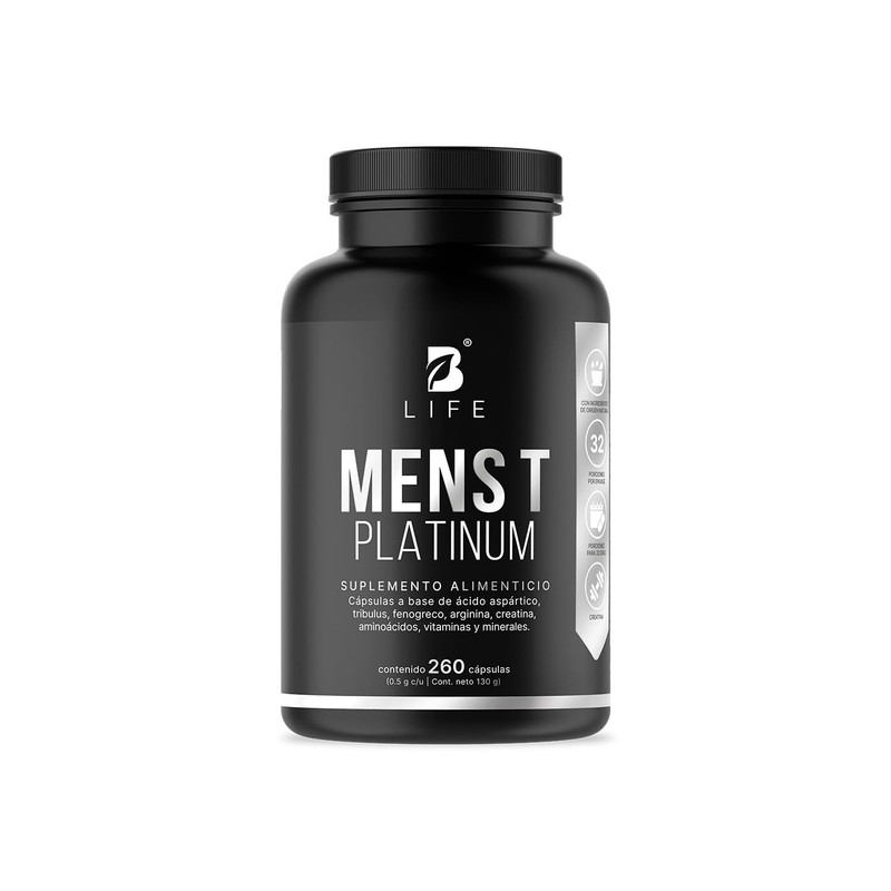 B Life Fórmula Avanzada Platinum para Hombre 260 cápsulas Mens