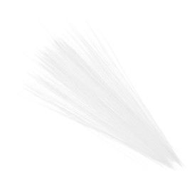 Operitacx Realistic White Tips Faux Cat Whiskers Craft Whiskers for Animal Dolls