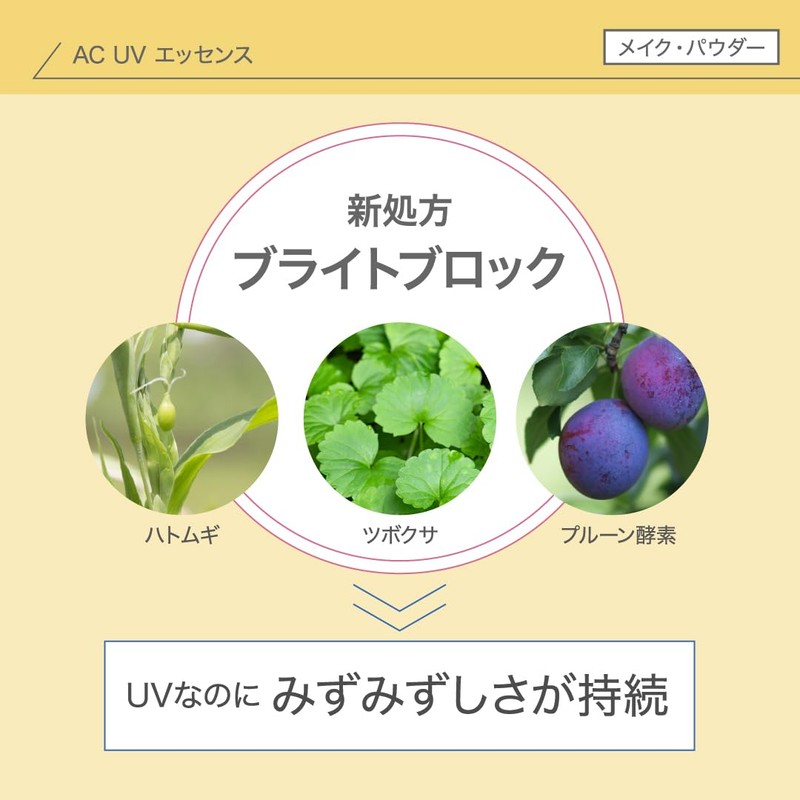 Nikipita AC UV Essence, Makeup Base, Sunscreen, CICA, Pepperus, Vitamin