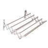 DDBESSIC Wall Mounted Drying Rack Clothing, Adjustable Wall Mounted Towel