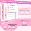 804 Kit Extension De Pestañas Maquillaje Diy 30d 40d 50d