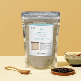 (경북고향장터 사이소)소화푸드 쥐눈이콩 들깨 흑미 선식 가루 500g (Saiso Gyeongbuk Hometown Market) Digestive Food Jwineun-i Beans Perilla Black Rice Porridge Powder 500g