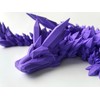 Big Purple Winged Premium Dragon