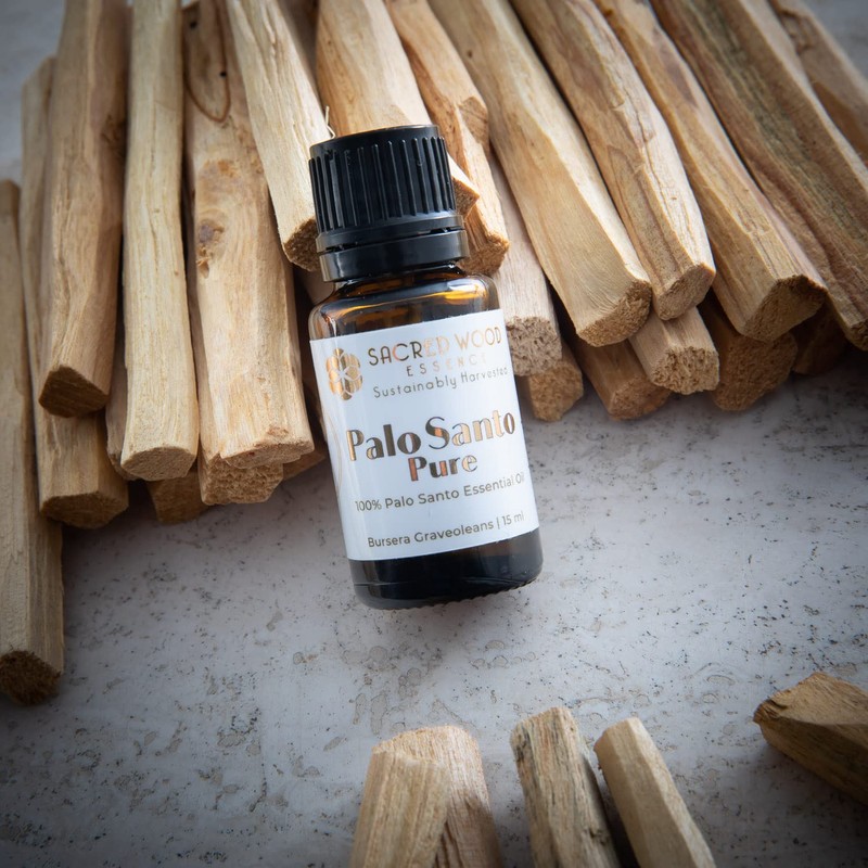 Palo Santo Pure Essential Oil for Diffuser (Sacred Wood Essence)