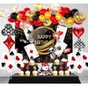 Sensfun Casino Birthday Backdrop Las Vegas Casino Night Happy Birthday