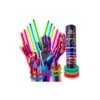 Pack de 100 Pulseras Neón Fosforescentes de 20 cm para