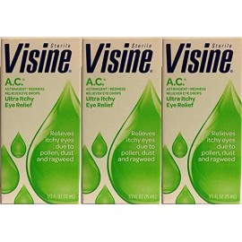 Visine A.c. Astringente / Enrojecida Mitigador Gotas Para Lo