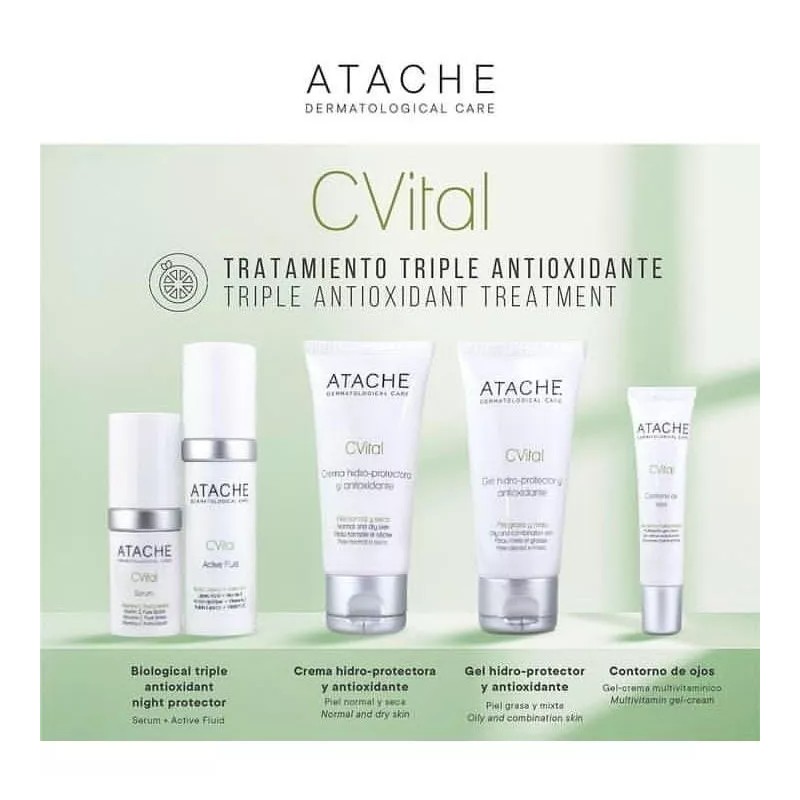 Atache Cvital Gel Hidro-protector Y Antioxidante