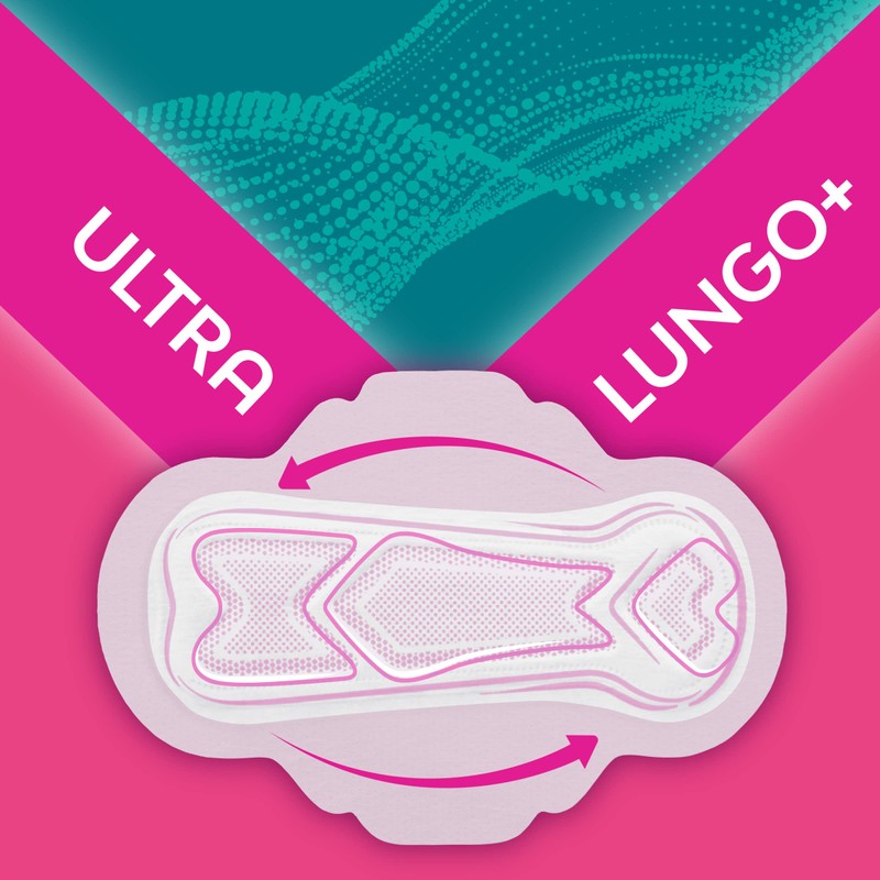 Nuvenia Absorbent – ultra slim, Absorbent Super Long, with Wings