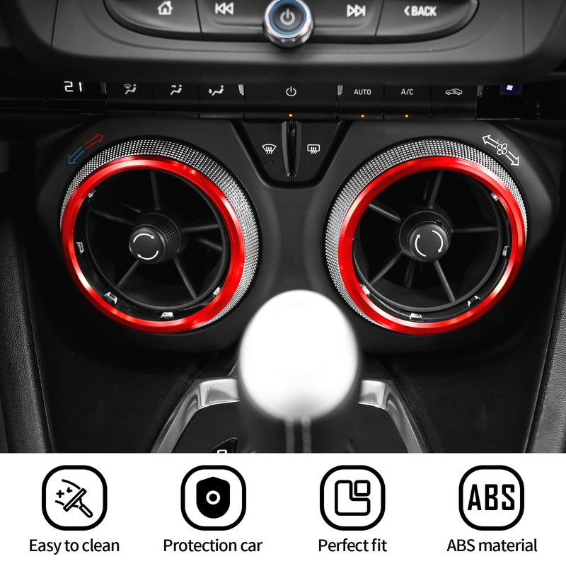 JWWY for Camaro Air Conditioning Vent Air Vent Ventilation Outlet
