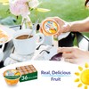 Dole Fruit Bowls Low Fat Peaches & Creme Parfait Snacks,