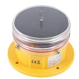 AYNEFY Ship Beacon Light，Boat Flashing Light Solar Power Sidelight IP68 Waterproof LED Safety Beacon Flashing Light 360° Lighting for Ship Marine Dock Barge