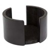 Thirstystone Black Stained Acacia Wood Round Coaster Holder Holds Round