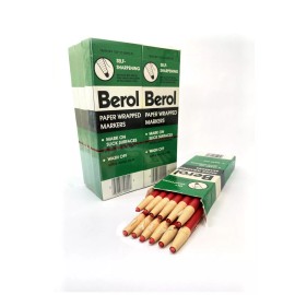 Berol Bulk Case Berol Grease China Markers  169T Red - 6 boxes, 72 pencils