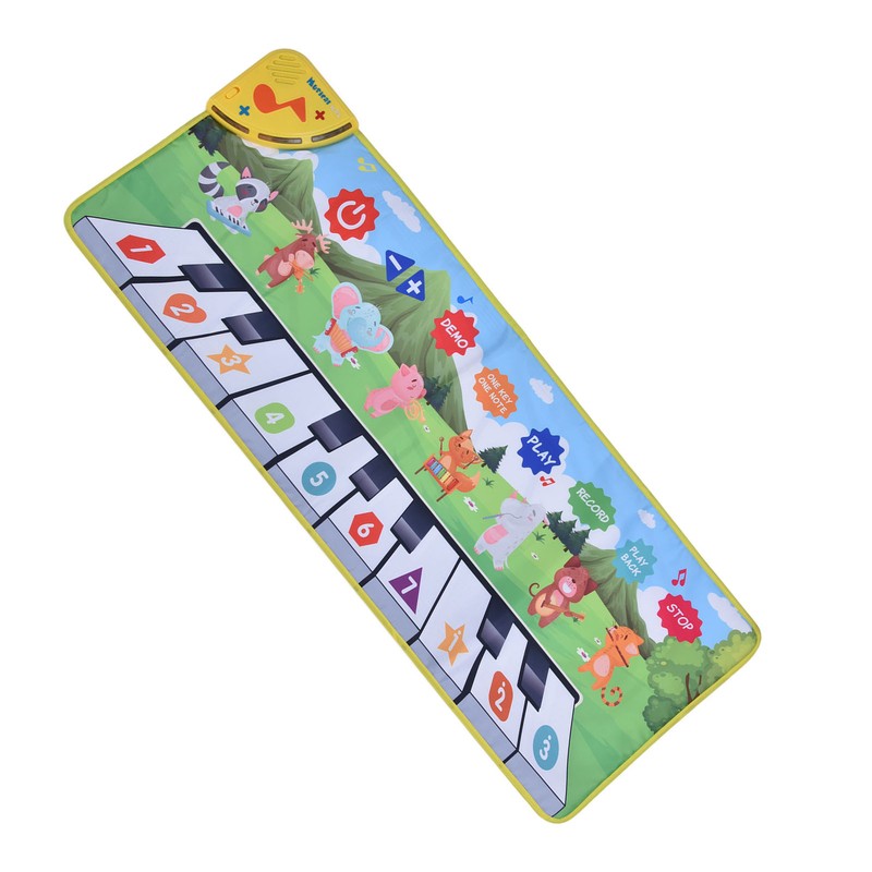 Children's Music Mat Interesting Prevent Slipping Stable Foldable Keyboard Dance