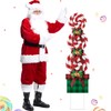 Christmas Candy Decorations Outdoor 50In Peppermint Xmas Yard Stakes Giant