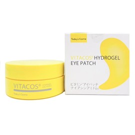 Today's Cosme Vitacos Hydro Gel Eye Patch, 60 Pieces, Includes Spatula, Tight, Eye Focusing, Gel Patch, Hygienic Korean Cosmetics