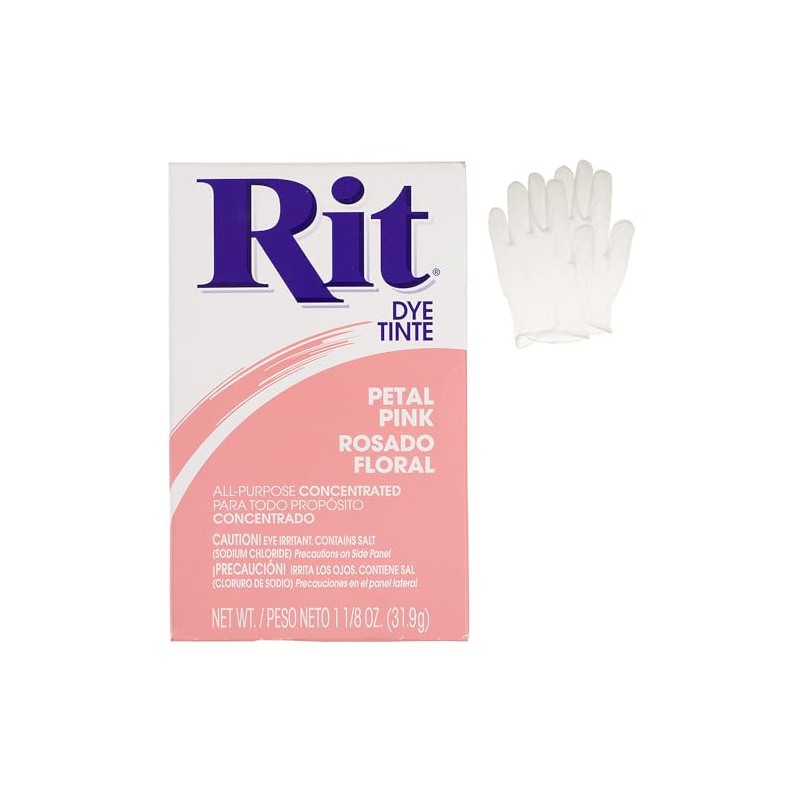 All Purpose Concentrated Rit Dye Powder Single Pack with Plastic