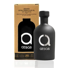 Atsas Extra Virgin Organic Olive Oil - Rich in Phenolic content - Cyprus Cold Pressed Evoo - Multiple Health Award Winner - New Harvest -250 ml