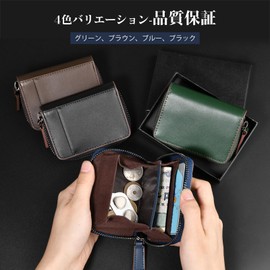 小銭入れ メンズ レザー 財布 コインケース 本革 コンパクト こぜにいれ l字財布 キーリング付き 小さい 大容量レディース 札もカードも収納可能 ミニ 鍵 カード入れ付き YKKファスナー