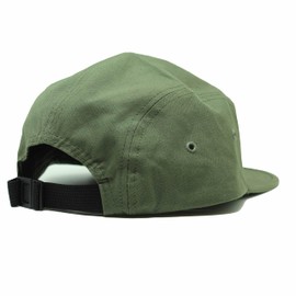 Adjustable Strapback Cap - Classic Jockey Cap - Baseball Cap for Men/Women, 5 Panels. Surf Monkey®, Green