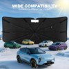 [2025 Upgrade] FLORICH Windshield Sunshade Umbrella Foldable Car Windshield Sun