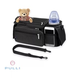 Babymoov NEW Pulli Baby universal stroller organizer Black bag