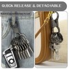 Mabor Keychain Quick Release Key Ring Key Fob Clip with