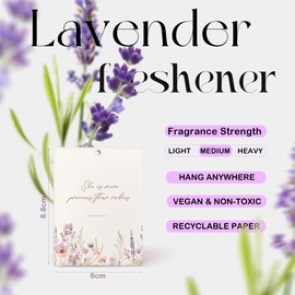 ZFQ Pink Floral Christian Car Air Freshener, Bible Verses Air Freshener Hanging 3 Pcs for Cars Closet Drawer or Books, Religious Christian God Car Accessories Mirror Decor for Women