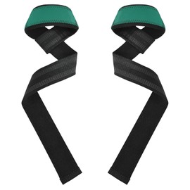 Correas de levantamiento de pesas de 26 pulgadas, antideslizantes, color verde oliva, para levantamiento de pesas, culturismo, levantamiento de potencia, entrenamiento de fuerza