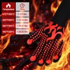 Comsmart BBQ Gloves, 1472 Degree F Heat Resistant Grilling Gloves