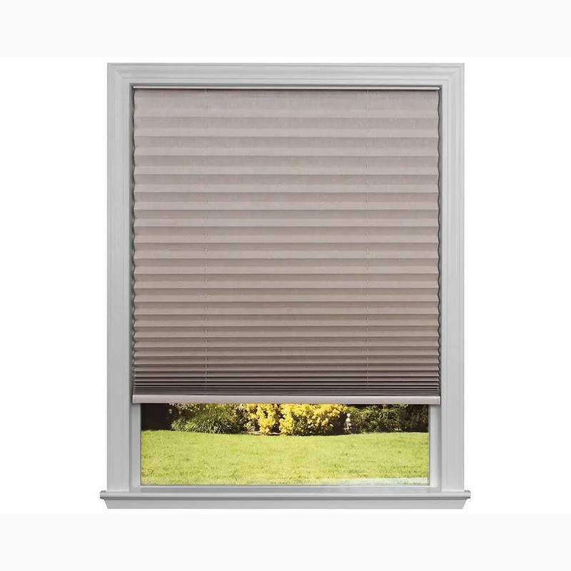 Adhesive Pleated Window Blinds for Light Control and Privacy –