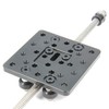 Zeberoxyz 300mm 4080U Z-axis Screw Slide Table Linear Actuator Kit