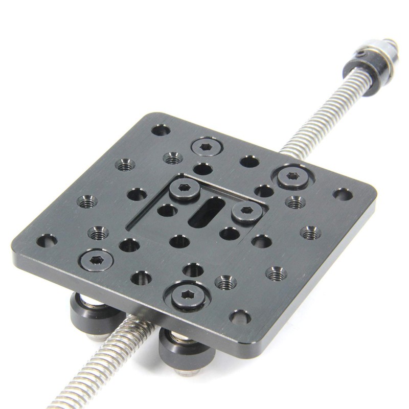 Zeberoxyz 300mm 4080U Z-axis Screw Slide Table Linear Actuator Kit