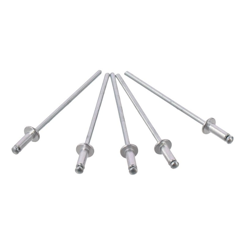 Blind Rivets 60PCS Aluminum Durable 2.4 X 6mm / 0.09