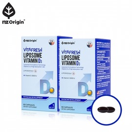 NZ Origin VitaFresh Liposome Vitamin D3 (60 Capsules) / 엔젯오리진 비타프레쉬 리포좀 비타민D3 (60캡슐)