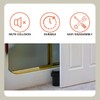 Bwintech 2 PCS Black Stainless Steel Cylinderial Shpae Door Stopper