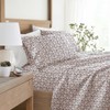 LINENS & HUTCH Sheet Set Patterned Microfiber Ultra Soft Bedding