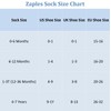 ZAPLES Baby Non Slip Grip Ankle Socks with Non Skid