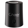 Cheer Moda Skyline Electric Wine Opener Gift Set, Battery, Black,
